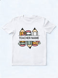 Leave Notes/ Message for Personalized Teacher Back To School T-Shirt