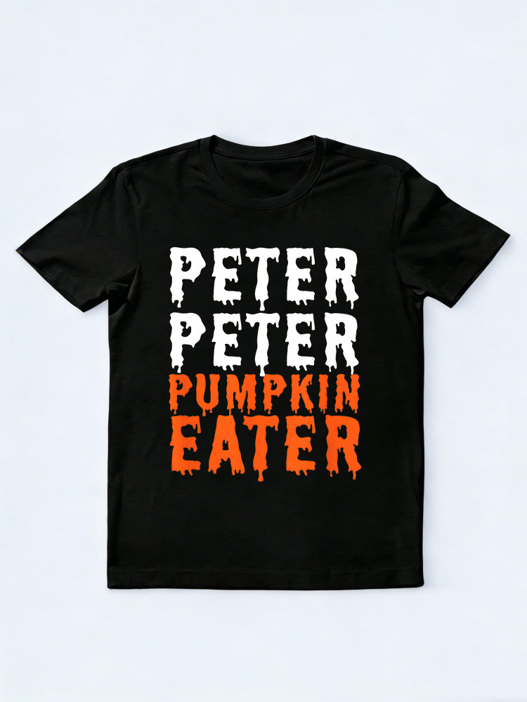 Peter Peter Pumpkin Eater Halloween Gift T-Shirt