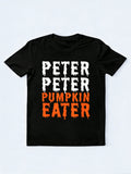 Peter Peter Pumpkin Eater Halloween Gift T-Shirt