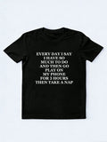 Play On My Phone And Then Take A Nap Christmas Season Vibe T-shirt