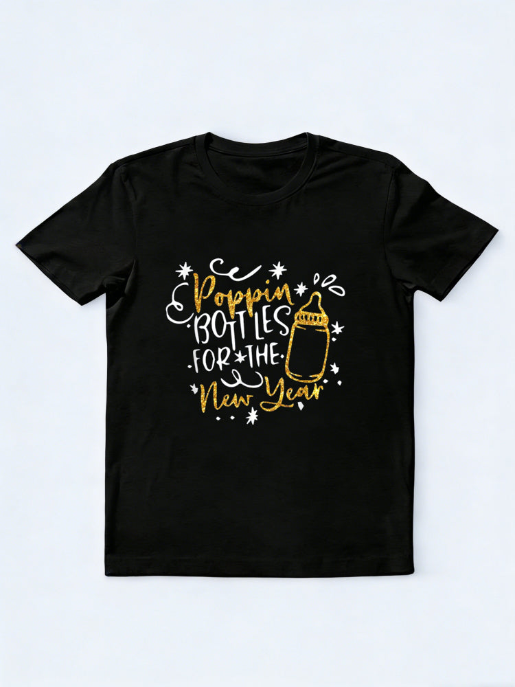 Poppin Bottles For The New Year Gift T-Shirt
