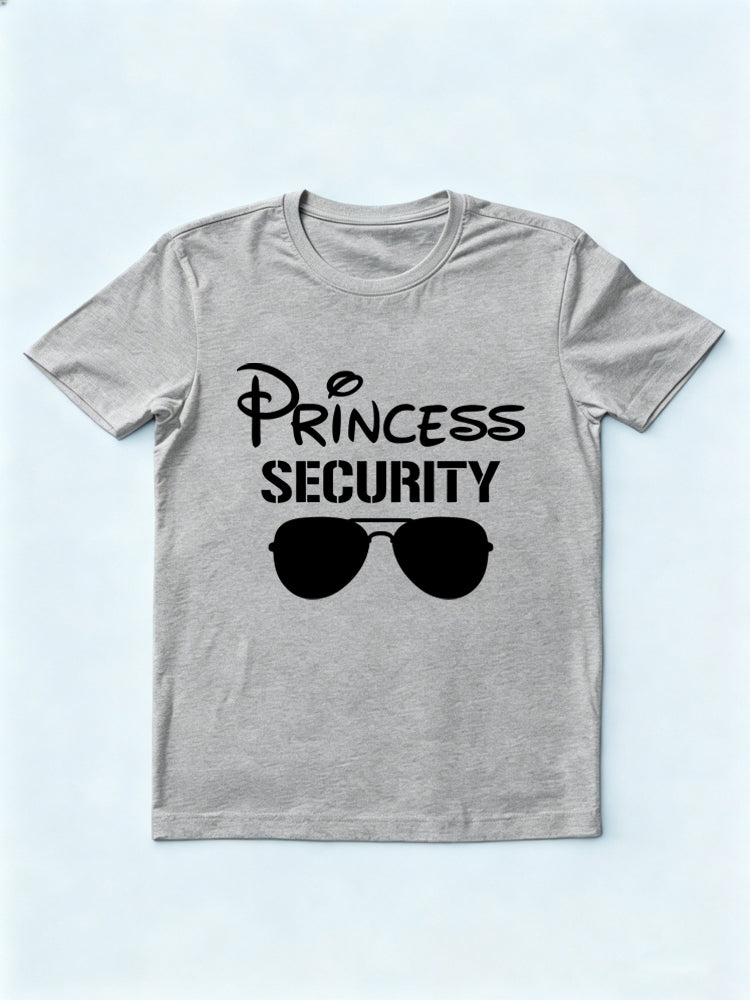 Princess Security Dad Gift T-shirt