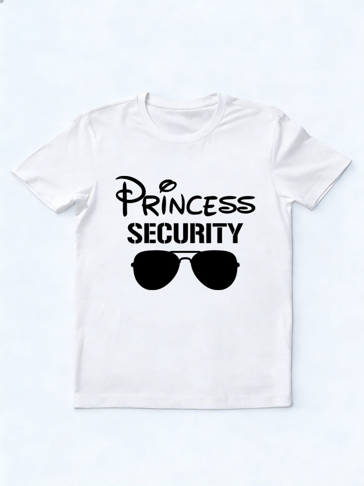 Princess Security Dad Gift T-shirt