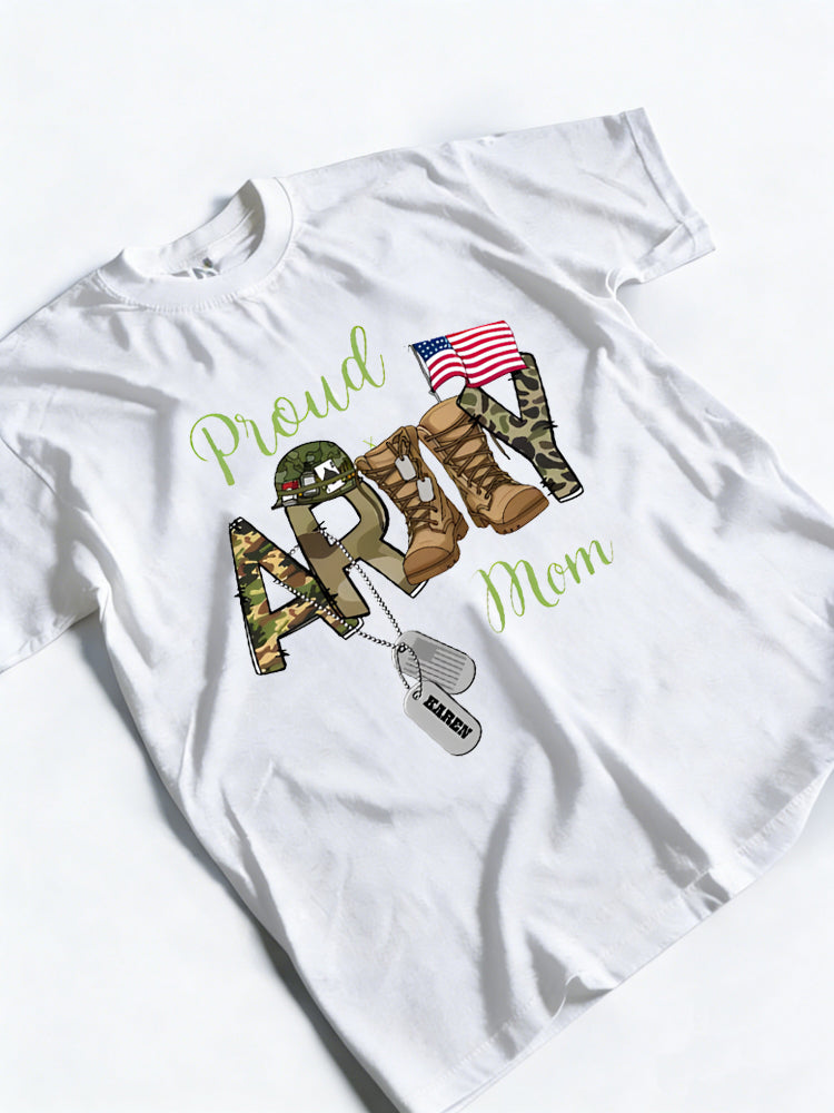 Proud Army Mom Happy Mother's Day T-shirt