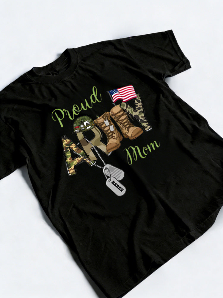 Proud Army Mom Happy Mother's Day T-shirt