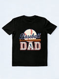Proud Baseball Dad Father‘s Day Gift T-Shirt