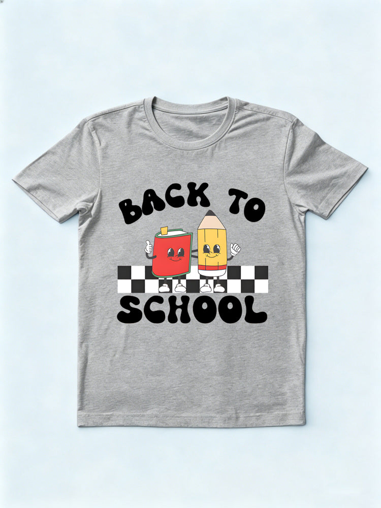 Retro Back To School T-shirt