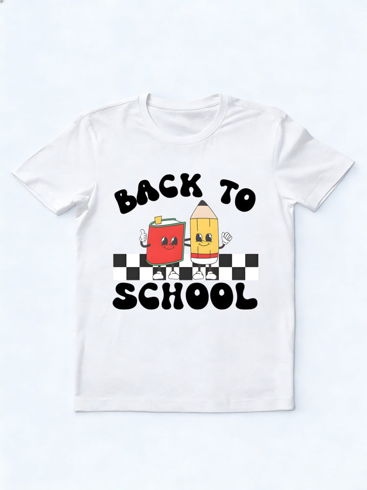 Retro Back To School T-shirt