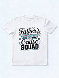 Retro Nautical Family Group 2026 Happy Father‘s Day Gift T-Shirt