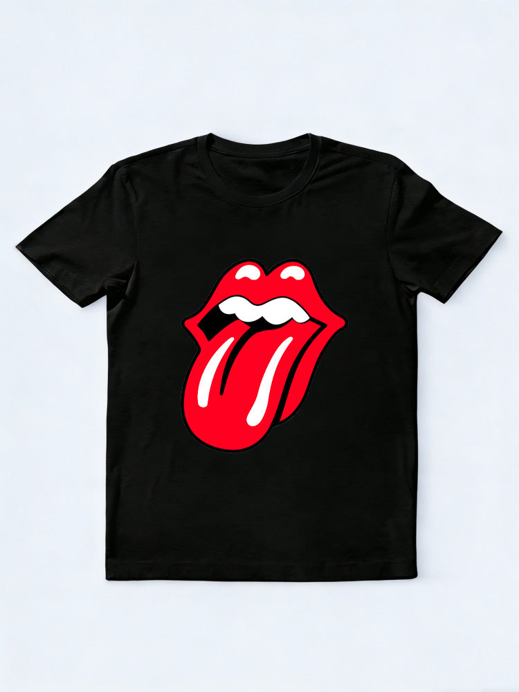 Retro Rock Tongue Music Lover Family& Friend Birthday Gift T-shirt