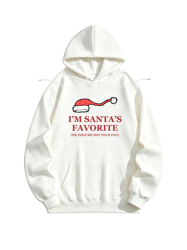 Santa's Favorite Christmas Seasom Vibe Hoodie