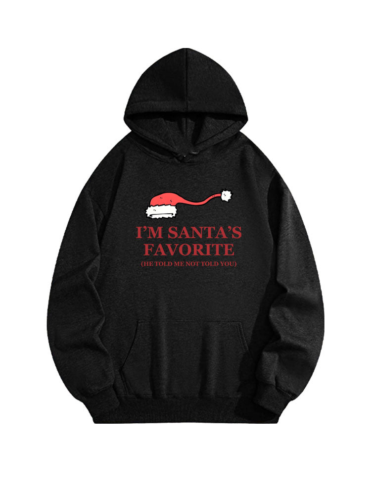 Santa's Favorite Christmas Seasom Vibe Hoodie