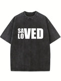 Saved Loved Washed T-shirt