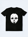 Scary Halloween Killer Lake Spooky Season Vibe T-shirt