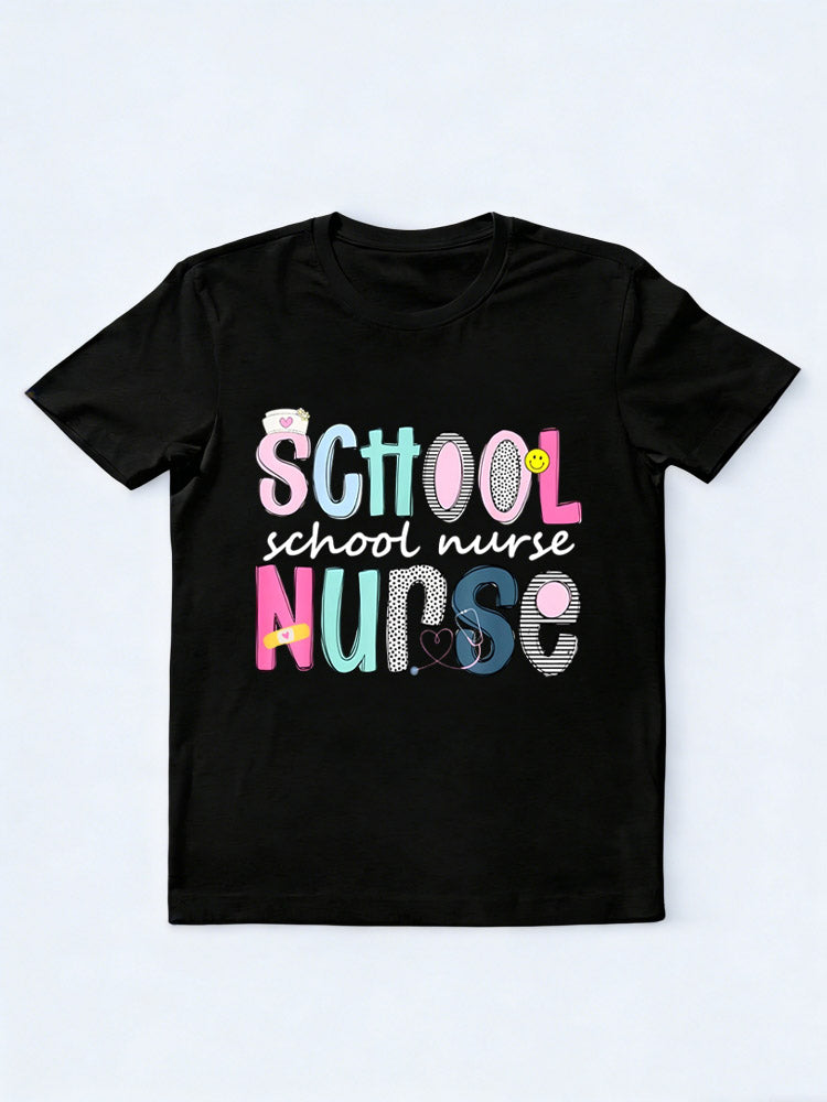 School Nurse Appreciation Day Best Nurses Back To School T-Shirt