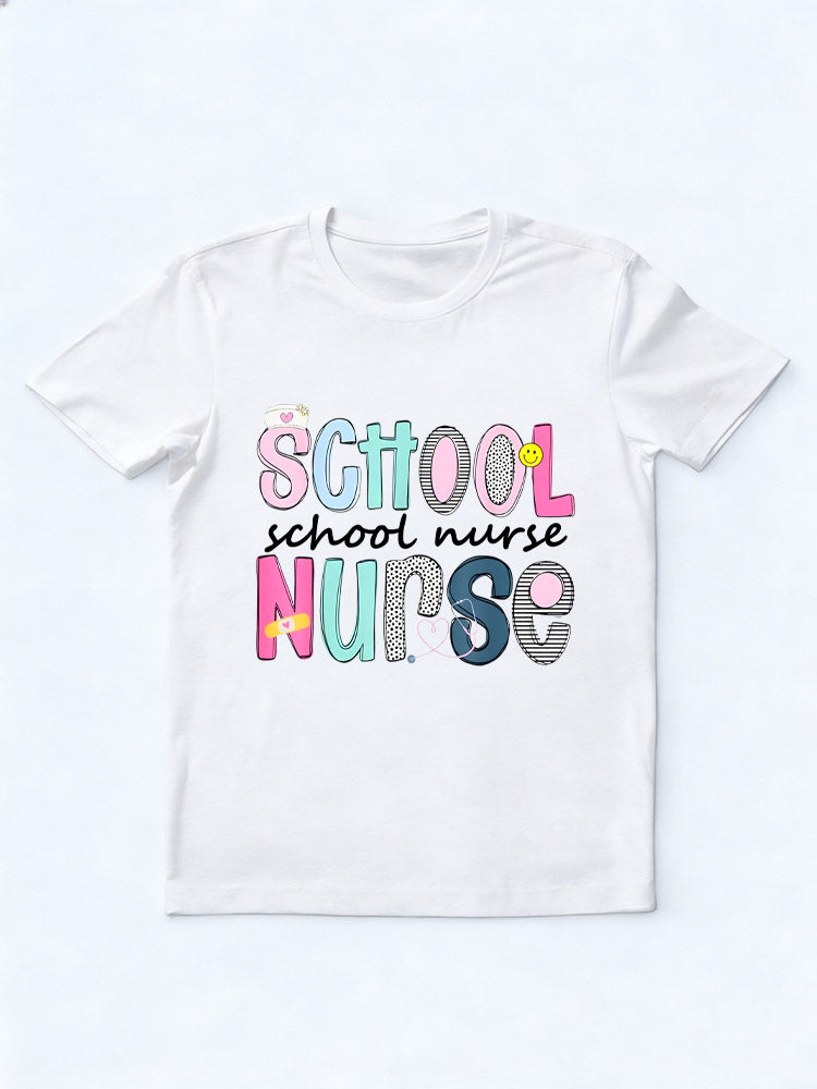 School Nurse Appreciation Day Best Nurses Back To School T-Shirt