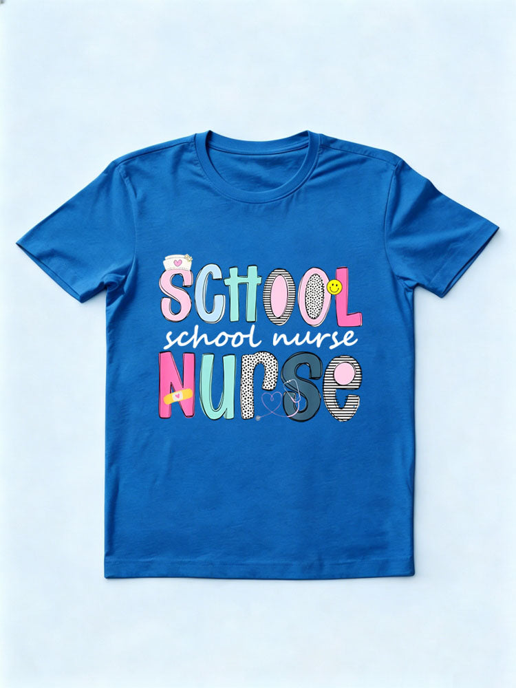 School Nurse Appreciation Day Best Nurses Back To School T-Shirt