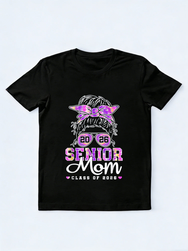 Senior Mom of 2026 Happy Mothers Day Gift T-Shirt