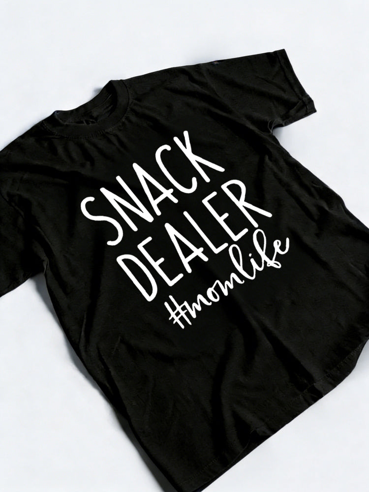 Snack Dealer Mom Life Mother's Day T-shirt