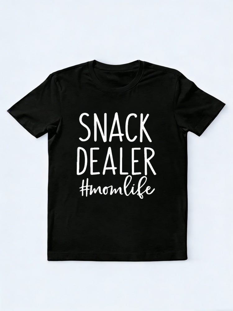 Snack Dealer Mom Life Mother's Day T-shirt