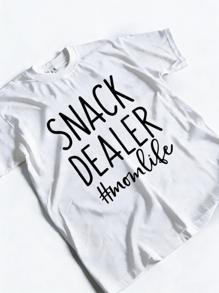 Snack Dealer Mom Life Mother's Day T-shirt