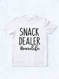 Snack Dealer Mom Life Mother's Day T-shirt