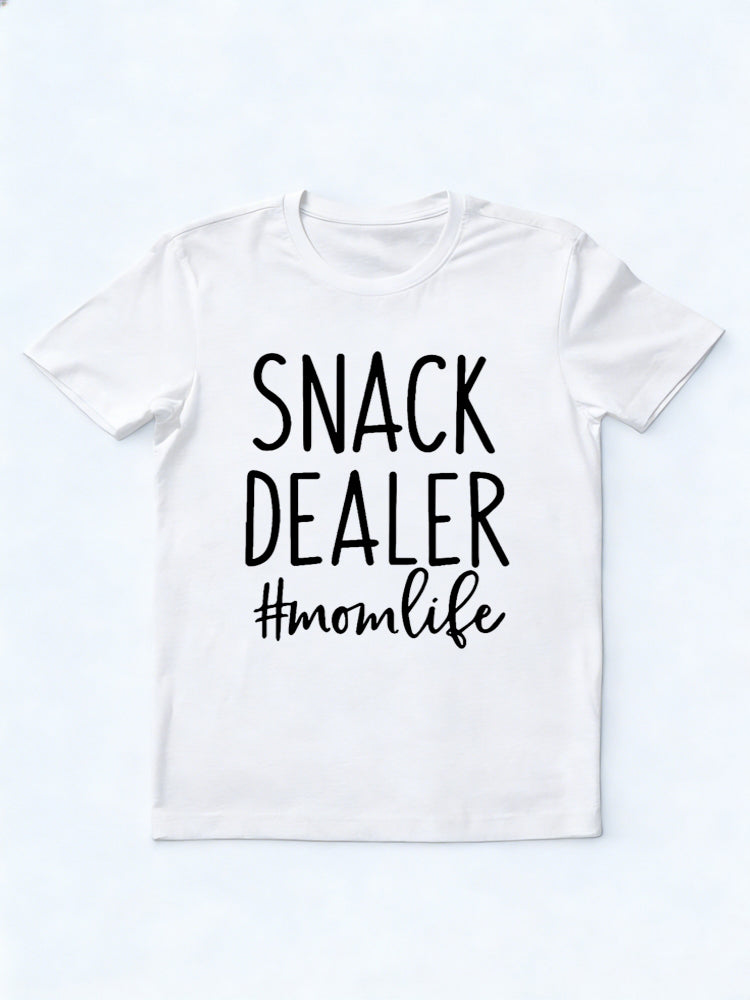 Snack Dealer Mom Life Mother's Day T-shirt