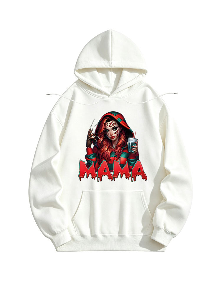 Spooky Season Scary Mama Skiller Halloween Vibe Hoodie