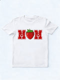 Strawberry Mom Fruit Lover Mother's Day Gift T-Shirt