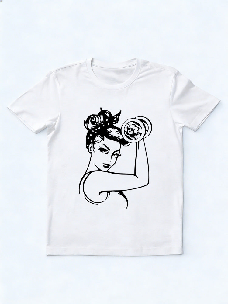 Strong Muscle Body Builder Birthday Gift T-shirt