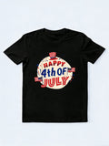 Stylish Colorfu Independence 4th Of July Gift T-shirt