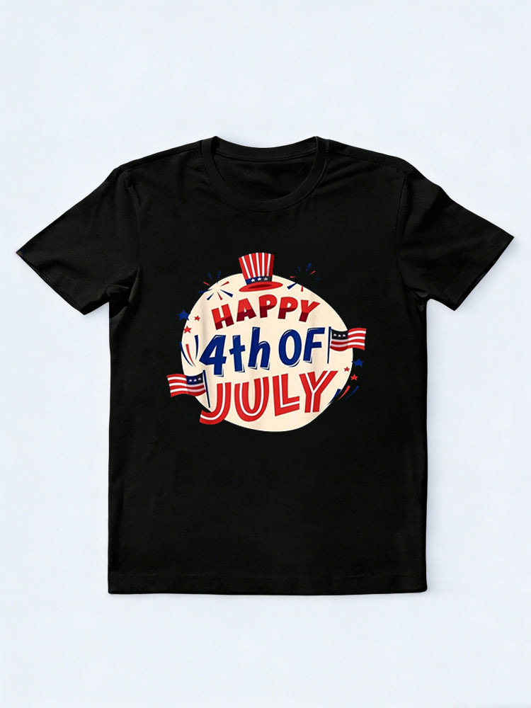 Stylish Colorfu Independence 4th Of July Gift T-shirt