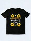 Sunflowers Happy Mother's Day Gift T-shirt