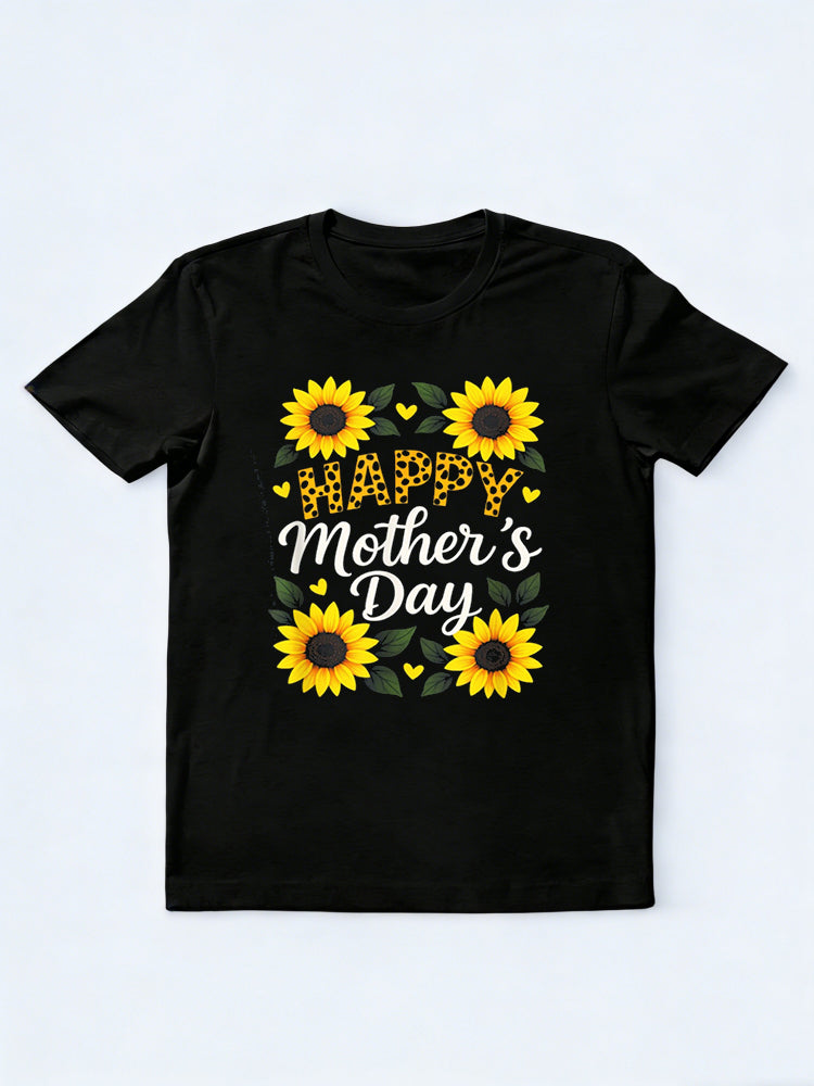 Sunflowers Happy Mother's Day Gift T-shirt