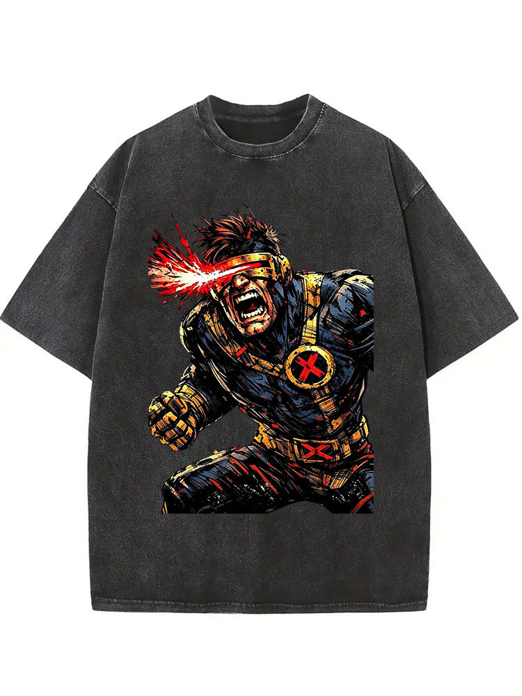 Superhero TV Series Washed T-Shirt