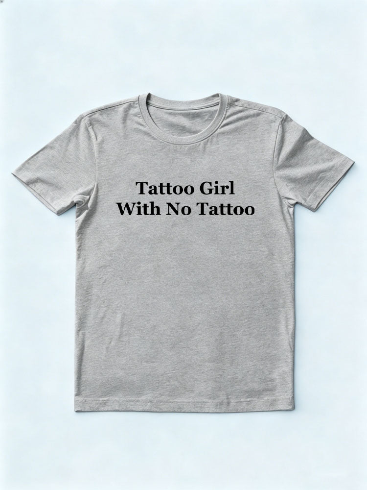 Tattoo Girl T-shirt