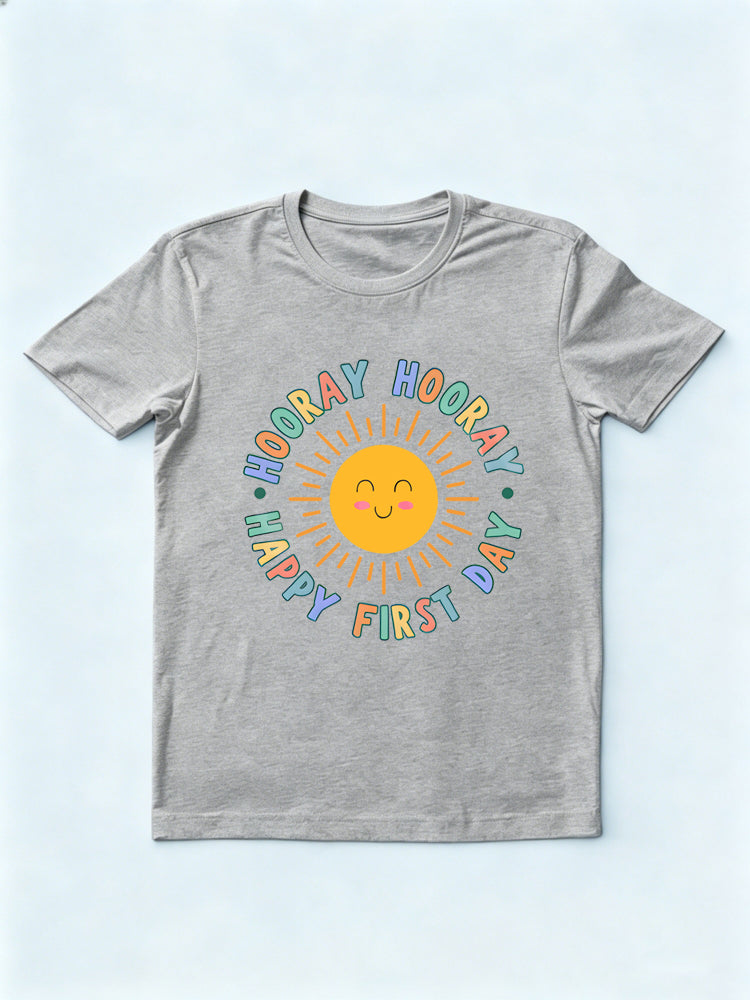 Teacher Squad Happy First Day of School T-shirt