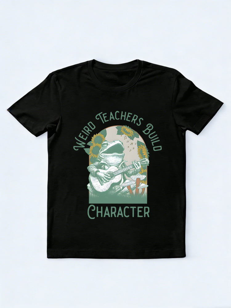 Teachers Build Character Back to School Shirt