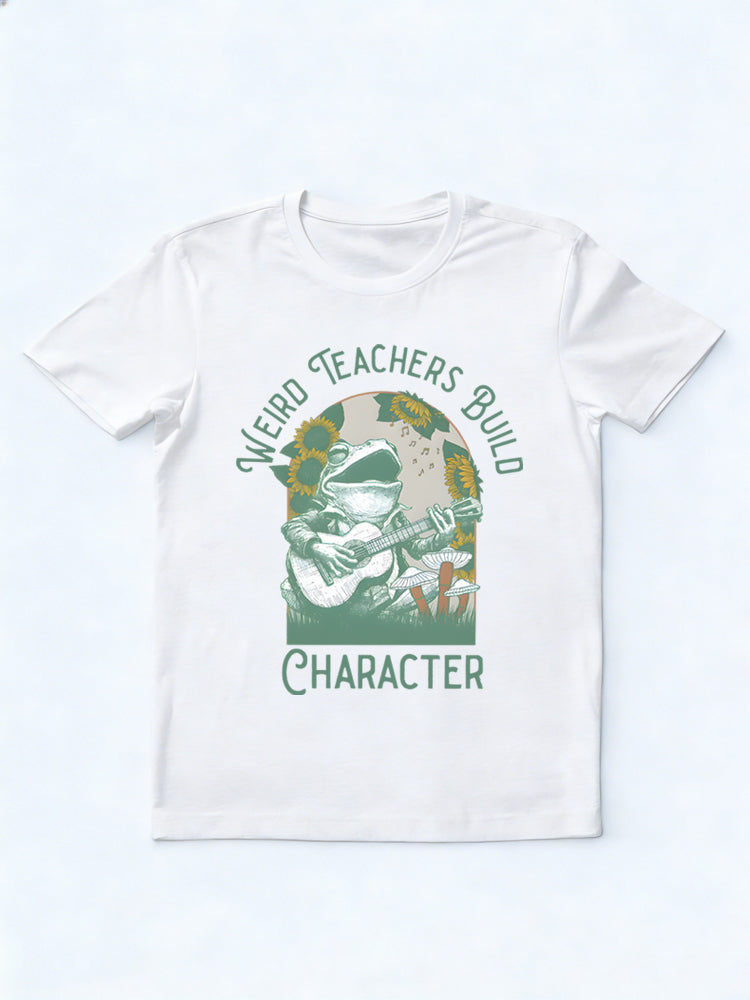 Teachers Build Character Back to School Shirt