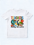 Teachers Change the World Back to School T-shirt