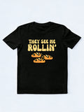 Thanksgiving Bread They See Me Rollin Thanksgiving Gift T-Shirt