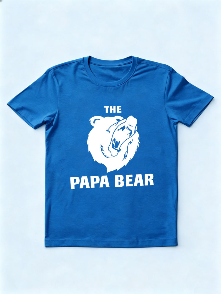 The Papa Bear Father's Day Gift T-Shirt