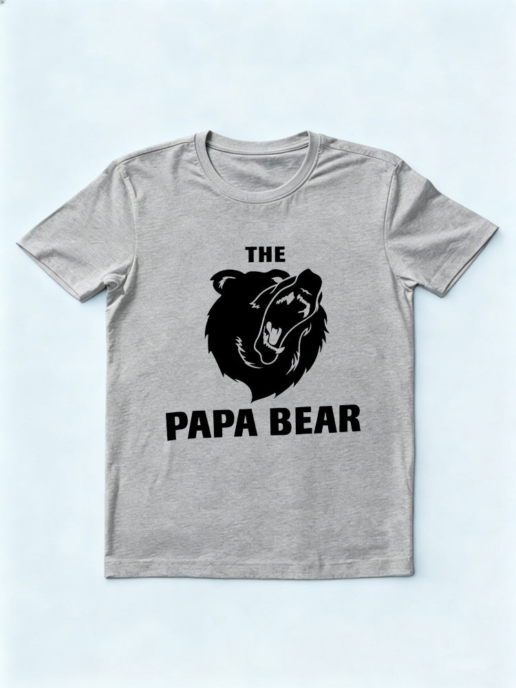 The Papa Bear Father's Day Gift T-Shirt