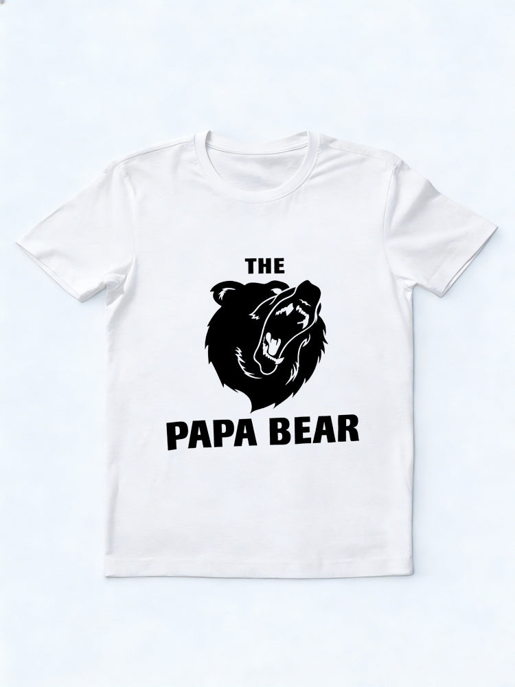 The Papa Bear Father's Day Gift T-Shirt