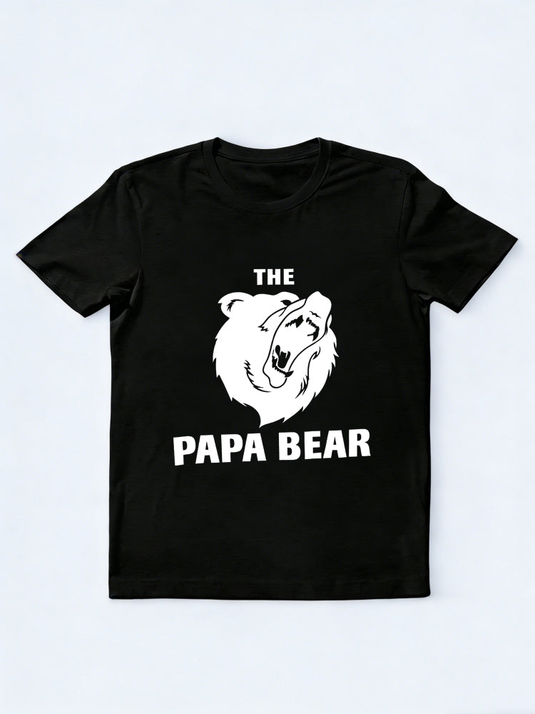 The Papa Bear Father's Day Gift T-Shirt