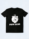 The Papa Bear Father's Day Gift T-Shirt