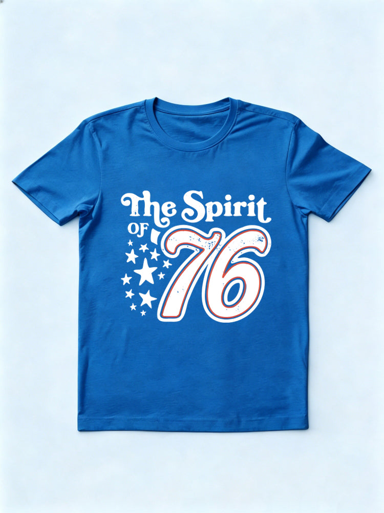 The Spirit of '76 4th Of July Independence Day Gift T-shirt