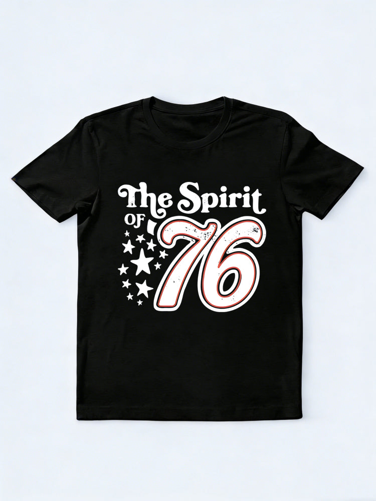 The Spirit of '76 4th Of July Independence Day Gift T-shirt