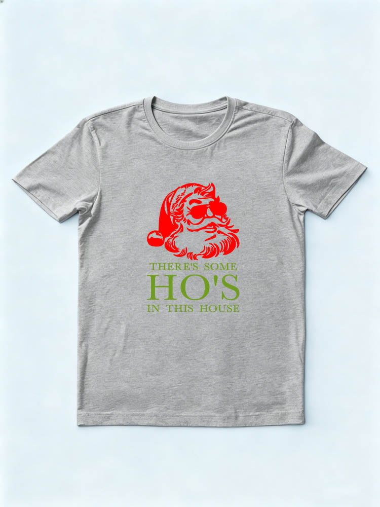 There's Some Ho's In The House Merry Christmas Vibe T-shirt