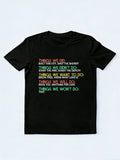 Things We Did Build This City Music Lover Family& Friend Birthday Gift T-shirt